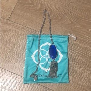 Kendra Scott Cobalt Rayne Necklace